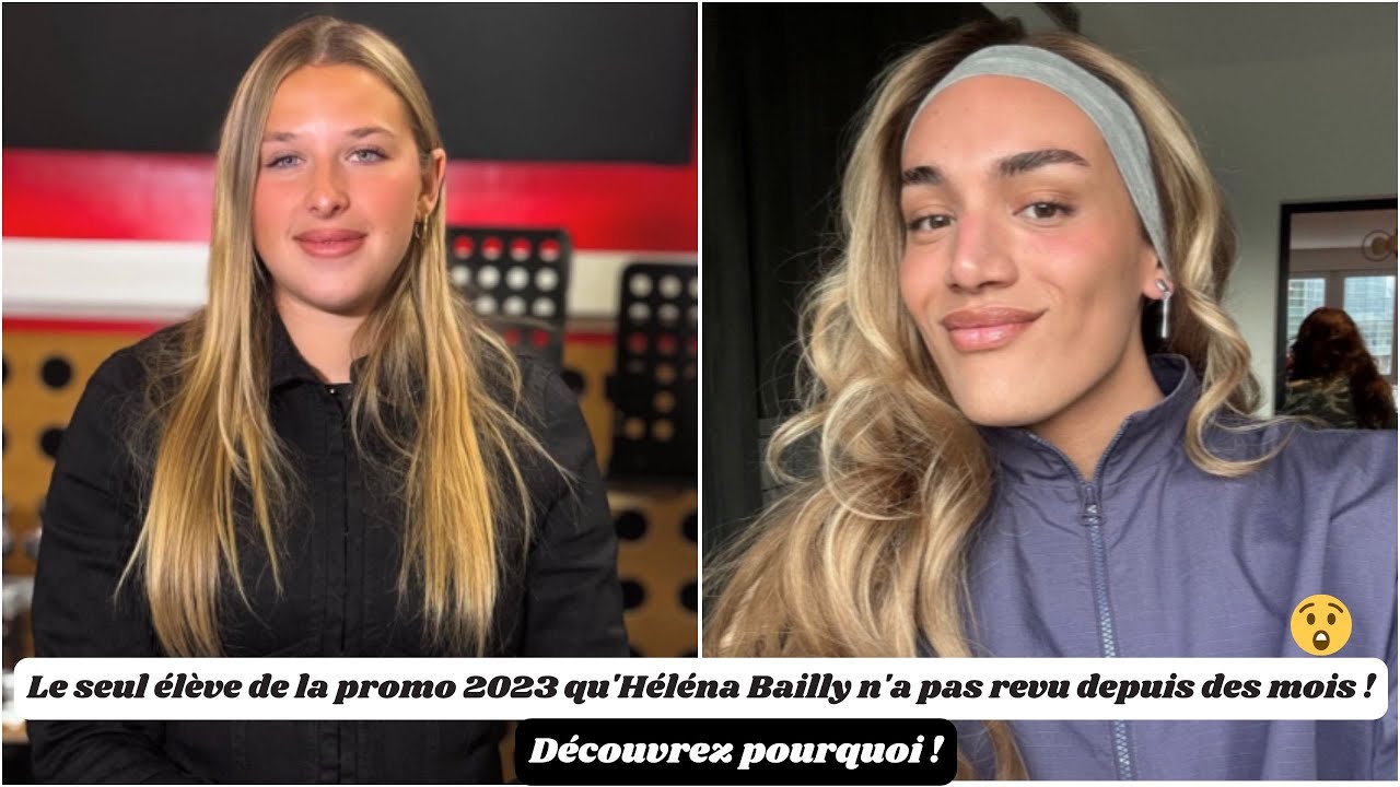 Héléna Bailly parle d'un élève absent de la promo 2023